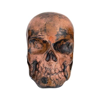 Premier Copper Products TH_SKULL Handcrafted One-of-a-Kind Copper Skull Beer Tap Handle