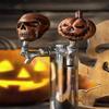 Premier Copper Products TH_SKULL Handcrafted One-of-a-Kind Copper Skull Beer Tap Handle view 2