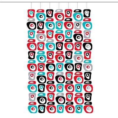 Atomic Mobiles MCM Retro-A-GoGo Room Divider DIY Kit - Mid Century Modern Contemporary Home Decor Room Partition - Home and Office Decor - 5 Sizes! (XXL - 54" w x 78" h)