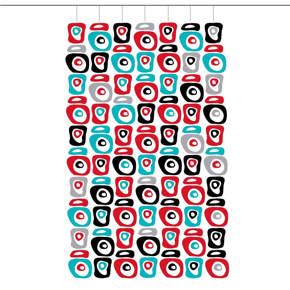 Atomic Mobiles MCM Retro-A-GoGo Room Divider DIY Kit - Mid Century Modern Contemporary Home Decor Room Partition - Home and Office Decor - 5 Sizes! (XXL - 54" w x 78" h)