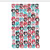 Atomic Mobiles MCM Retro-A-GoGo Room Divider DIY Kit - Mid Century Modern Contemporary Home Decor Room Partition - Home and Office Decor - 5 Sizes! (XXL - 54" w x 78" h) view 1