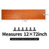 2PCS 12x72 Inch Sequin Table Runner Orange Glitter Table Runner for Party, Wedding, Bridal Baby Shower, Event Decorations2PCS, 12x72 Inch, Orange view 4