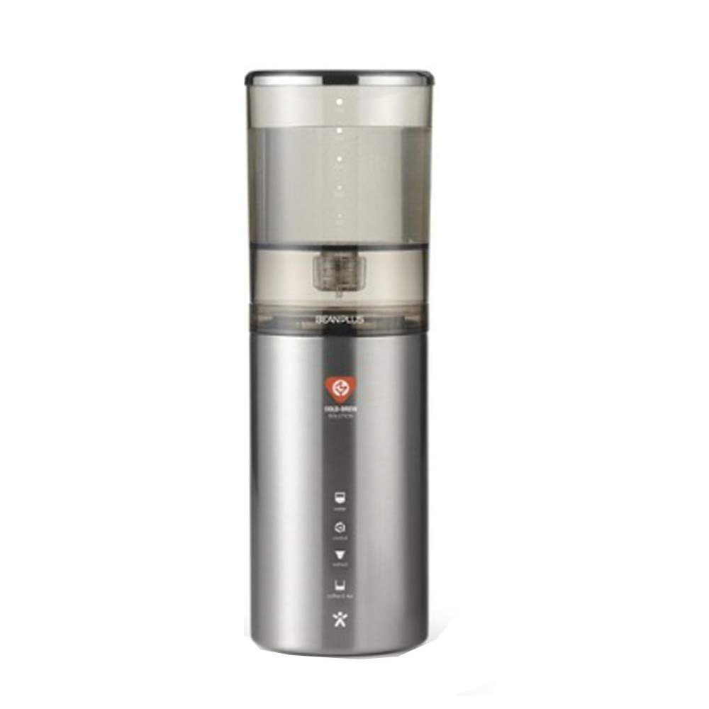 BEANPLUS MY DUTCH CS550 Cold Brew Dutch Drip type coffee maker hand drip coffee making & Simple English User's Guide (Stainless steel)