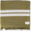 Bersuse 100% Cotton Cascais Terry Peshtemal Turkish Towel Bath Towel Beach Towel Lighweight Quickdry Absorbent - 35x67 Inches, Khaki (Set of 6) view 4