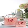 Keting 50PCS Butterfly Wedding Favors Boxes Candy Chocolate Gifts Boxes Party Supplies with Handle view 2