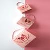 Keting 50PCS Butterfly Wedding Favors Boxes Candy Chocolate Gifts Boxes Party Supplies with Handle view 3