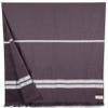 Bersuse 100% Cotton Cascais Terry Peshtemal Turkish Towel Bath Towel Beach Towel Lighweight Quickdry Absorbent - 35x67 Inches, Anthracite (Set of 6) view 1
