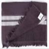 Bersuse 100% Cotton Cascais Terry Peshtemal Turkish Towel Bath Towel Beach Towel Lighweight Quickdry Absorbent - 35x67 Inches, Anthracite (Set of 6) view 2