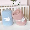 Katie Loxton Childrens Little 27.5 x 19.5 All Cotton Knit Throw Blanket in Blue view 3