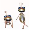 WorldBazzar Large Set Metal Ant Decor Set of 2 Indoor Bathroom Kid's Room or Outdoor Garden Yard Art Wall Sculptures view 2