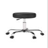Trends Doctor Stool with Adjustable Height, Wheels and Bonded Leather Upholstery, Sitting Stool for Home & Office, Round Bar Stool Chair-Size-30, 30, 45 cm view 3