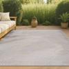 JONATHAN Y Art Deco Geometric Indoor Outdoor Area Rug 3X5 Beige, Jazz High-Low Pile for Backyard, Patio, Porch, Easy-Cleaning, High Traffic, Pet-Friendly, Non-Shedding (SBH106B-3) view 1