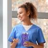 PlaqueMaker Personalized 20-oz Nurse, Doctor, Veterinarian or Medical Professional Tumbler - Add A Name Within The Stethoscope to Make it Special to the Recipient. (Purple) view 3