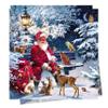 20-ct Animals Santa Napkins for Decoupage - Christmas & Winter Decorative Napkins for Dinner & Lunch view 4