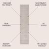 JONATHAN Y Moroccan Diamond Indoor Outdoor Runner Rug 2X10 Beige, Ararat High-Low Pile Modern for Backyard, Patio, Porch, Easy-Cleaning, High Traffic, Pet-Friendly, Non-Shedding (SBH105A-210) view 2