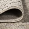 JONATHAN Y Mini-Diamond Trellis Indoor Outdoor Area Rug 3X5 Beige, Rabat High-Low Pile for Backyard, Patio, Porch, Easy-Cleaning, High Traffic, Pet-Friendly, Non-Shedding (SBH101A-3) view 4