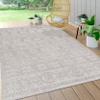 JONATHAN Y Mediterranean Tile Indoor Outdoor Area Rug 4X6 Beige, Citta High-Low Pile for Backyard, Patio, Porch, Easy-Cleaning, High Traffic, Pet-Friendly, Non-Shedding (SBH102A-4) view 3