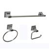 Arista Leonard Collection 3-Piece Bathroom Hardware Kit in Satin Nickel view 1