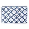 20 x 39 in. Ultra Plush Opus Knitted Cut Pile Polyester Bath Mat - Blue view 1