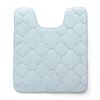 21 x 24 in. Embroidered Memory Foam Contoured Bath Mat - Sterling Blue view 1