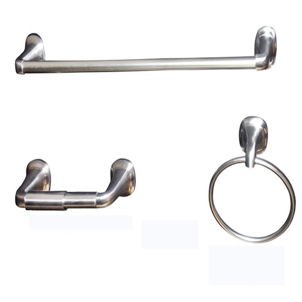 ARISTA Bath Products ARISTA Belding Collection 3 Piece Bathroom Hardware Set Satin Nickel