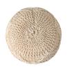 Christopher Knight Home Morven Pouf, Ivory view 4