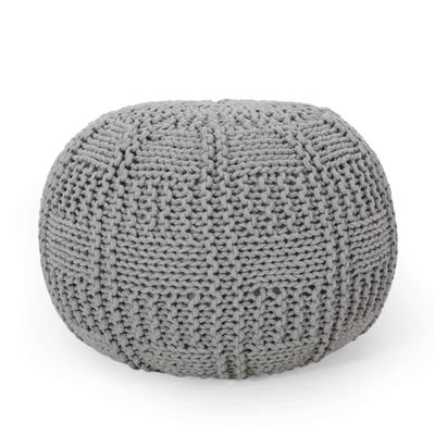 Christopher Knight Home Hortense Pouf, Gray