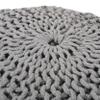 Christopher Knight Home Hortense Pouf, Gray view 3