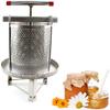 Honey Press Extractor Wax Presser Fruit Juice Wine Press Cider Making Honeycomb Press Household Beekeeper Tool Stainless Steel(23.6'') view 4