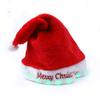 Best to Buy 2pcs Santa Hats Cap LED hat with 7 Colors Luminous Glowing Unisex-Adult's Santa Hat USB Charging Light up caps Even Party led Christmas Cap for Event Holiday Red view 2