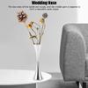 6.7 Inch Mini Flower Vase, Stainless Steel Bud Floral Vase for Home Office Centerpieces Decorative view 4