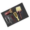 Beaupretty 1pc -skid Hairdressing Tool Storage Mat Thick Cushion for Barbershop and Home Use Non- Organizer for Scissors and Blades view 3