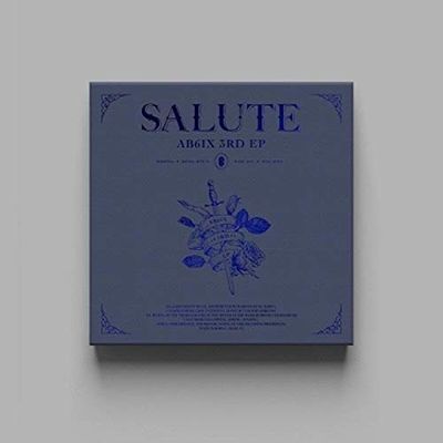 AB6IX Salute 3rd EP Album Royal Version CD+1p Poster+80p PhotoBook+2p PhotoCard+1p Identification Photo+1p Post+Envelope+Sticker Set+Memo Board+1p AR Card+Message PhotoCard Set+Tracking Kpop Sealed