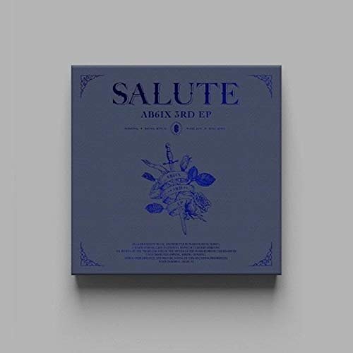 AB6IX Salute 3rd EP Album Royal Version CD+1p Poster+80p PhotoBook+2p PhotoCard+1p Identification Photo+1p Post+Envelope+Sticker Set+Memo Board+1p AR Card+Message PhotoCard Set+Tracking Kpop Sealed