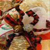 Farmhouse country Christmas wreath view 2