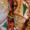 Farmhouse country Christmas wreath view 4