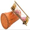 Brass Sand Timer with Dual Side Direction Compass 3-4 Minute Sand Clock, with Leather Box, Old time Sand Clock for Office/Home/Kitchen Decorative Item Gift for Everyone view 4