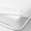 Bedding Castle Luxurious 100% Egyptian Cotton Mattress Cover, 800 Thread Counts 10 Inch Deep Pocket Queen Size, White Zipper Around The Mattress view 2