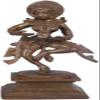 A Classical Indian Dancer - Brass Statue - Color Alluring Antique Chola Color view 1