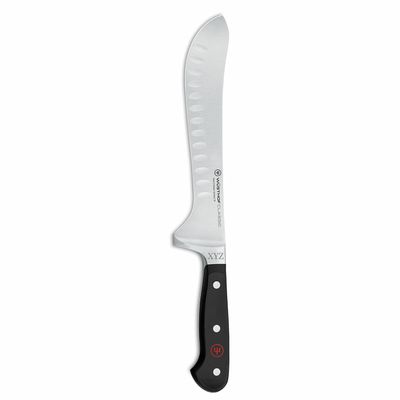 Wusthof Classic - 8" Artisan Butcher Knife w/Hollow Edge - Personalized Engraved
