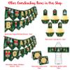 Nutcracker Happy Birthday Banner - Nutcracker Party Supplies - Nutcracker Party Decorations - Christmas Birthday Party - Ballet Party - HB Dark view 2