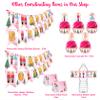 Nutcracker Happy Birthday Banner - Nutcracker Party Supplies - Nutcracker Party Decorations - Christmas Birthday Party - Ballet Party - HB Dark view 4