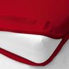 Bedding Castle Luxurious 100% Egyptian Cotton Mattress Cover, 800 Thread Counts 12 Inch Deep Pocket Twin Size, Blood Red Zipper Around The Mattress view 2
