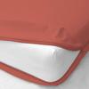 Bedding Castle Luxurious 100% Egyptian Cotton Mattress Cover, 800 Thread Counts 8 Inch Deep Pocket Queen Size, Brick Red Zipper Around The Mattress view 2