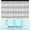 Andongnywell Waterproof Waistcoat hoodedbreathable mesh Outdoor Hiking Rainproof Jacket Waterproof Rain Jacket (Dark Blue,X-Large) view 4