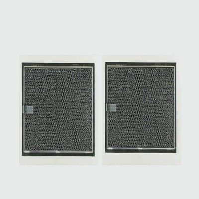 (2 PACK) COMPATIBLE AP2016174 GREASE MICROWAVE FILTERS 6-3/8 x 9-1/2 x 3/32"