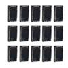 100PCS Sushi Boats Disposable Sushi Tray with Clear Lid Disposable Bread Box Plastic Takeout Pans Cupcake Container Boxes Take Out Box Container Plastic Dessert Container view 1