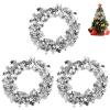 Agatige 24.5 Ft Star Tinsel Garland, 3Pcs Tinsel Christmas Tree Garland Wedding Birthday Party Decoration Ornament(Silver) view 1