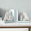Book End Holder Creative Learning bookends Book Holder for Kids Childrens Book Ends Book Stoppers for Shelves, Kids Room or Nursery Decor Book Stopper view 4