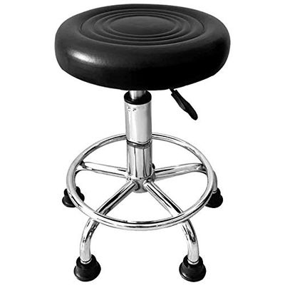 Heavy-Duty Hydraulic Height-Adjustable Rolling Stool,Thickened Foot Nail Stool Legs,for Massage in The Living Room and Office,Load 100 Kg